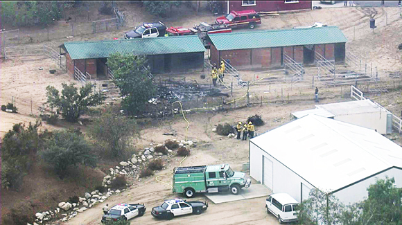 Agua Dulce Crash Site